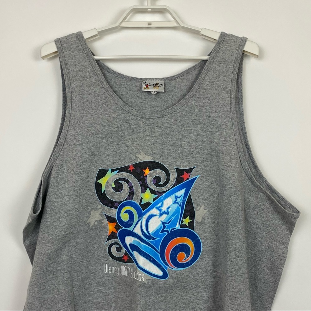 Vtg Disney World MGM Tank Top Men's Gray - Picture 2 of 7